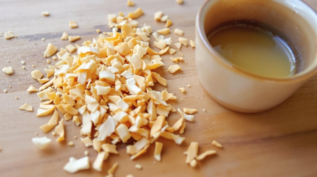 aromatic sandalwood lip balm crafting