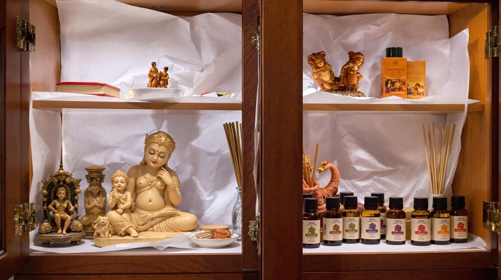 preserving fragrant wooden handicrafts