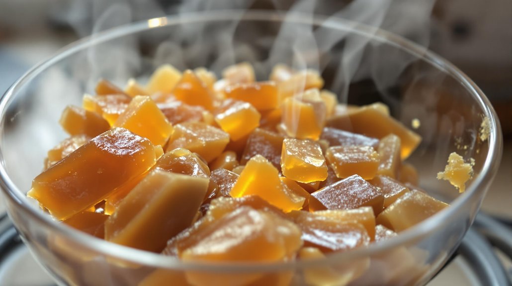 aromatic wax melting candle craft