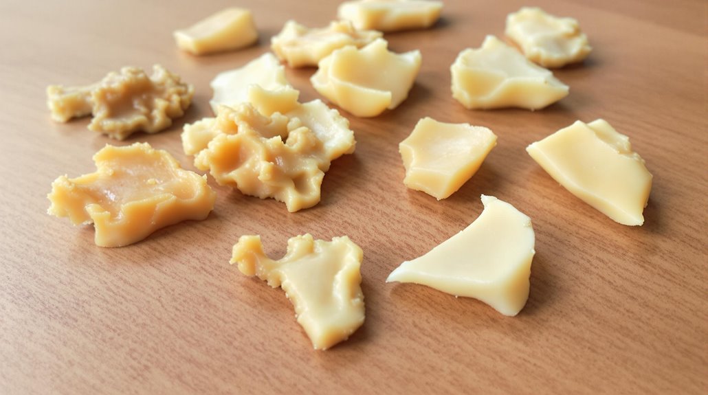wax melts into decorative seals