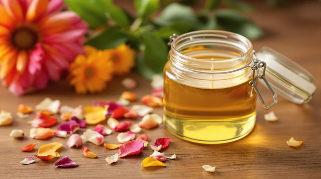 aromatic paraffin wax scented candle