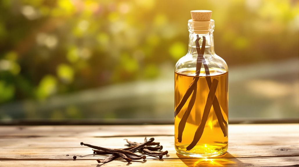 aging vanilla extract for storage