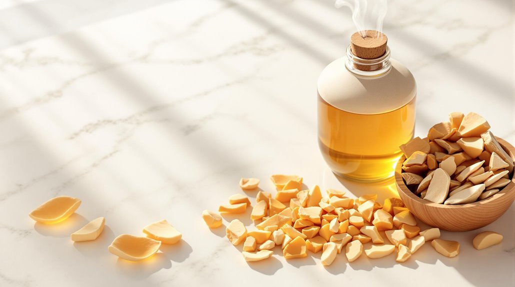 sandalwood soothes eczema affected skin