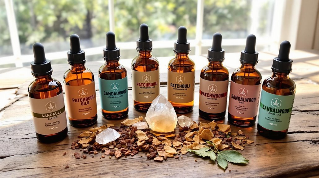 earthy aromatic restorative fragrance blend