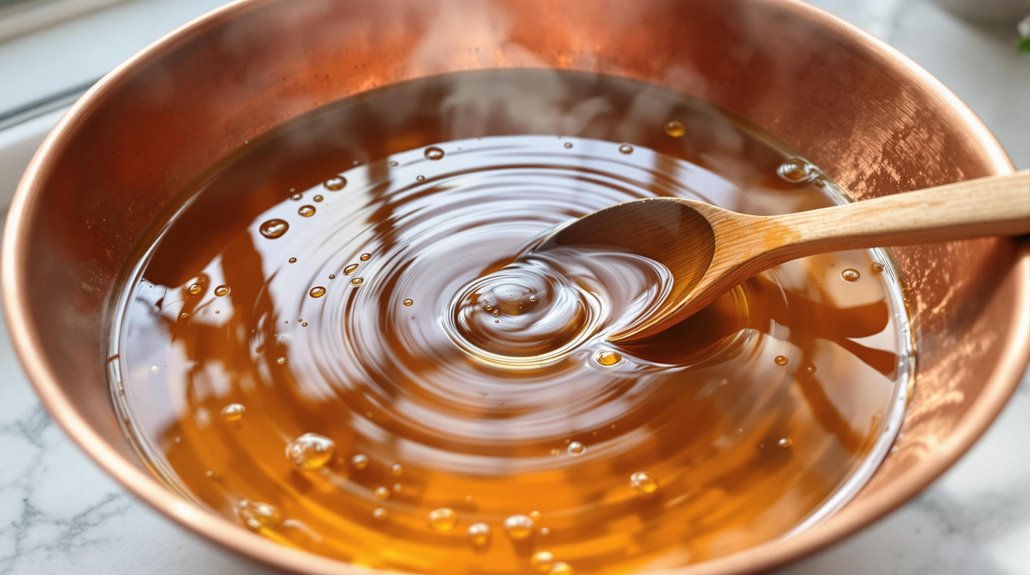 blending aromatic essences harmoniously