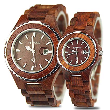 THAITOO Wooden Watches for Couples