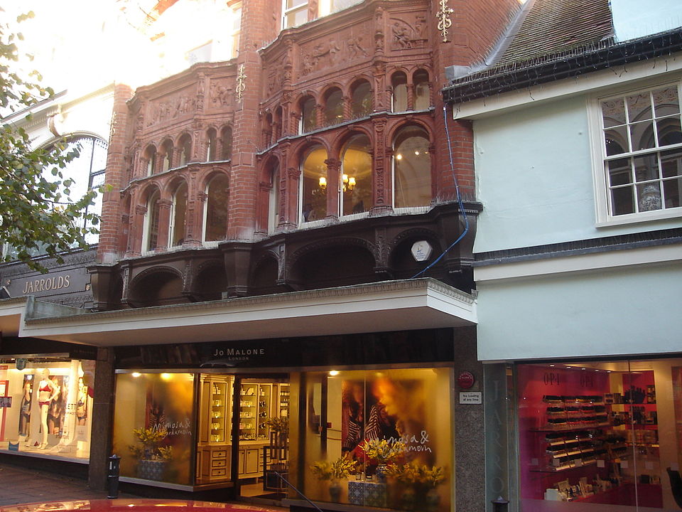 Jo Malone boutique in Norwich, England